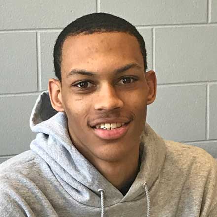 Darius Bazley Penn Station Athlete of the Month
