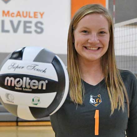 Alyssa Overbeck Penn Station Athlete of the Month