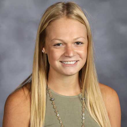 Jessie Kinder Penn Station Athlete of the Month