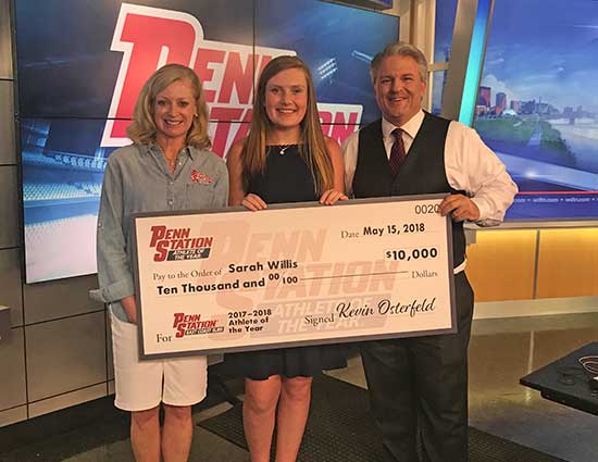 Sarah Willis Penn Station Athlete of the Month