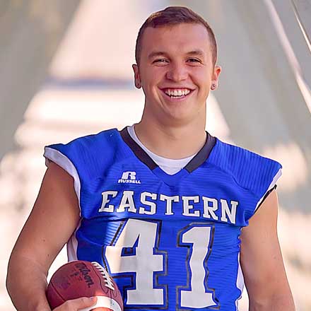 Kristopher Cambron Penn Station Athlete of the Month