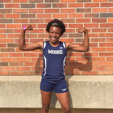 Jameelah Lockhart Penn Station Athlete of the Month