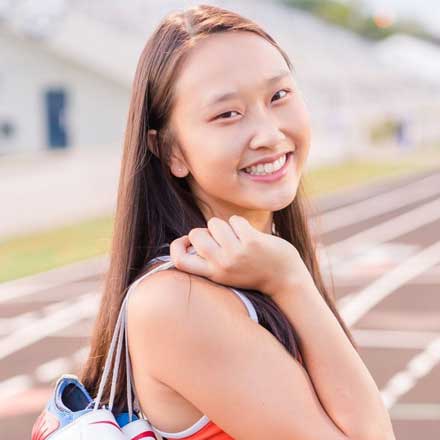 Eileen Yang Penn Station Athlete of the Month