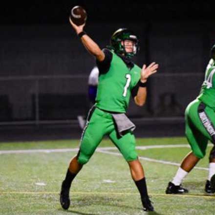 Cade Rice Penn Station Athlete of the Month