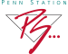 Penn Station Retro Triangle Logo